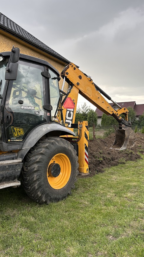 usługi koparko-ładowarką